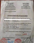 Attestation de localisation